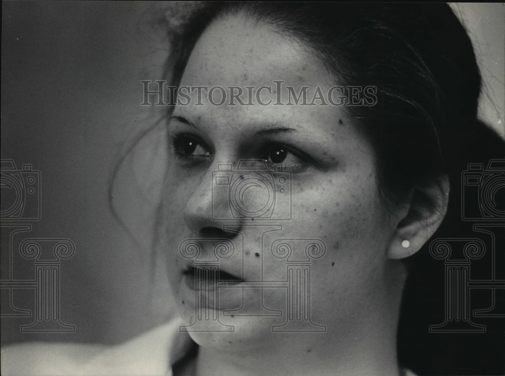 1984 Press Photo Tina Benkowsky, prisoner at Taycheedah Correctional Institute-Historic Images