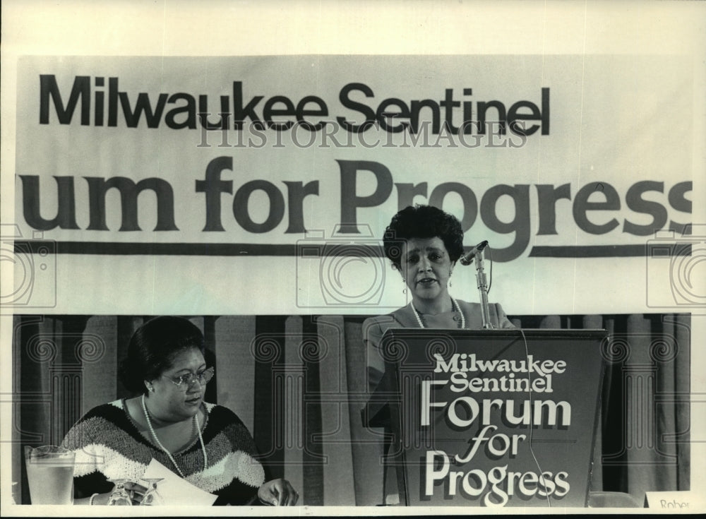 1985 Press Photo Lenora Cole Alexander - mja06469 - Historic Images