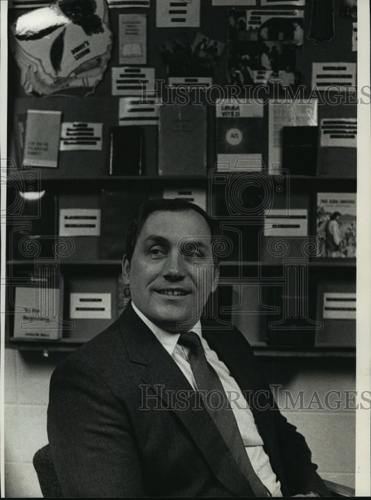 1989 Press Photo Randy King, Pastor of Wyldewood Baptist Church in Oshkosh-Historic Images