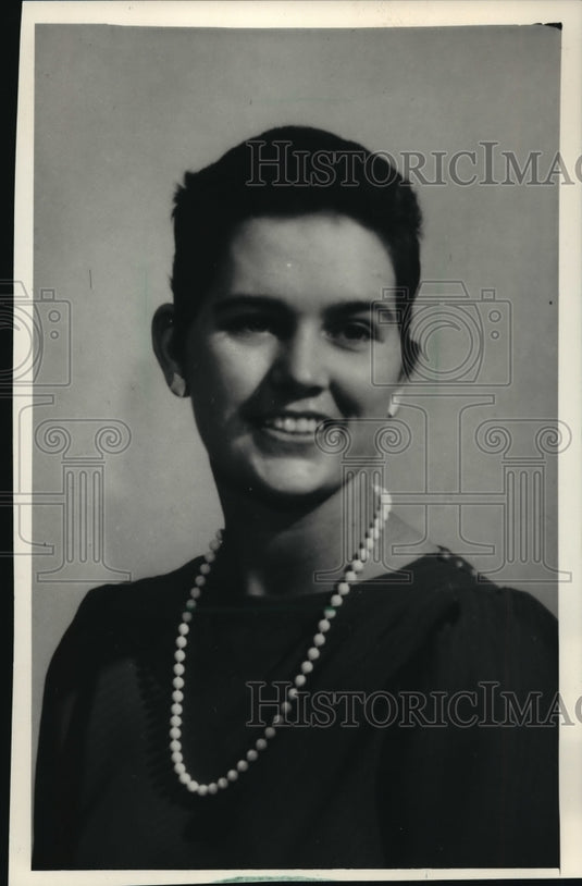 1988 Press Photo Jane Beres, sister of Dan Jansen, died of leukemia - mja06884-Historic Images