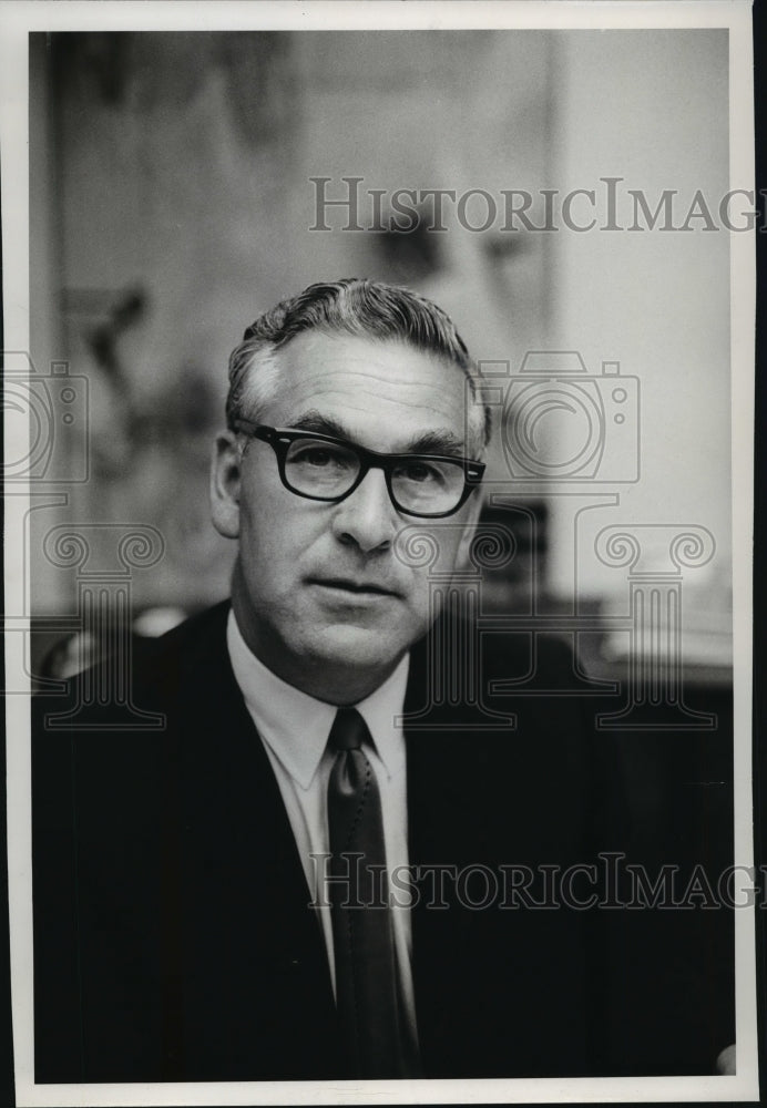 1967 Press Photo Edwin A. Bergman, President of U.S. Reduction Company - Historic Images