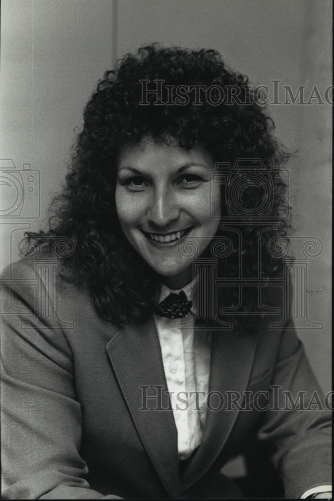 1990 Press Photo Cindy Bentley of Moraine Park Technical College, Wis.-Historic Images