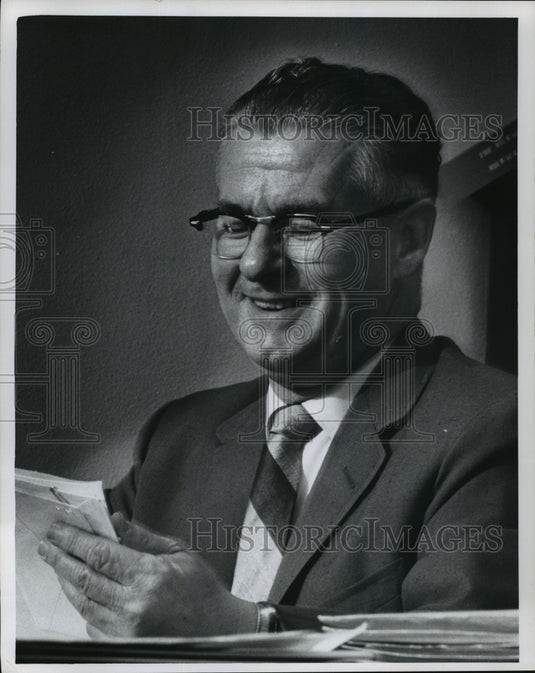 1966 Press Photo Carroll Benson, State Fair - mja06989 - Historic Images