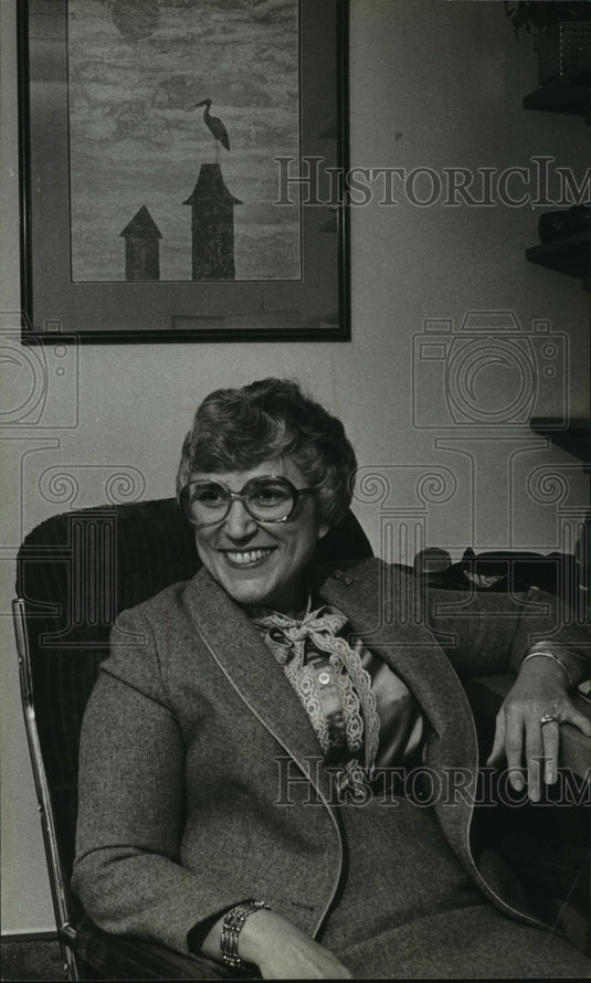 1981 Press Photo Kathryn Bernmann, Waukesha psychiatrist - mja07044 - Historic Images