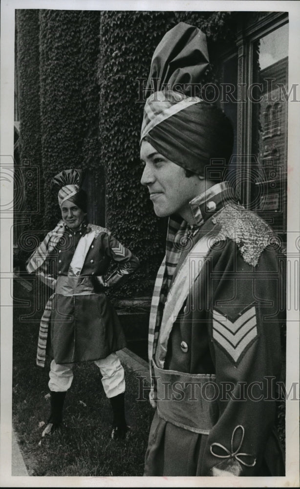 1967 Press Photo Bengal Lancer band - mja07088- Historic Images