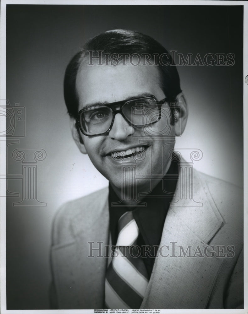 1978 Press Photo Bruce Bennett, WISW TV 1977 - mja07125 - Historic Images