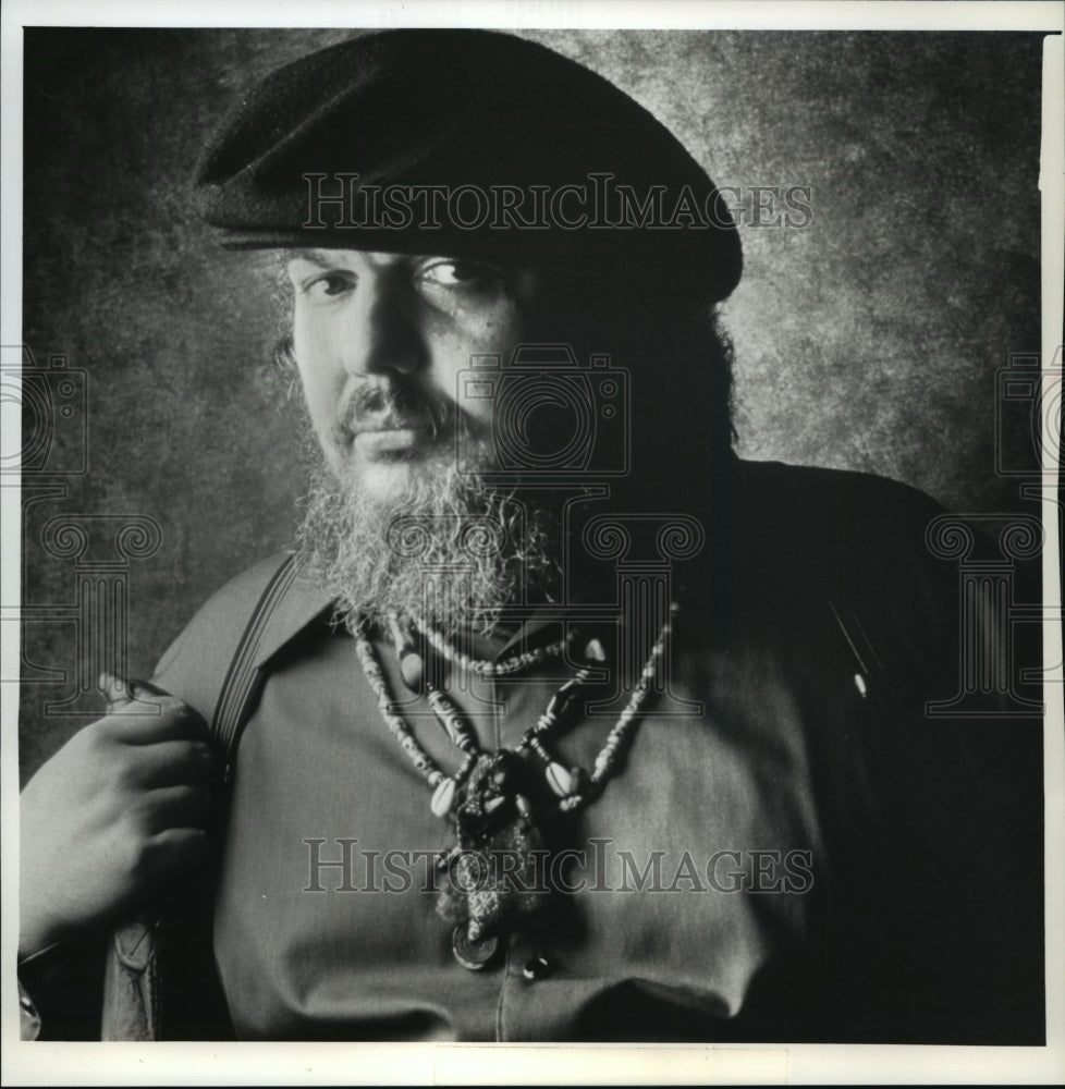 1989 Press Photo Dr John aka Malcolm Rebennack is a legend among New Orleans - Historic Images