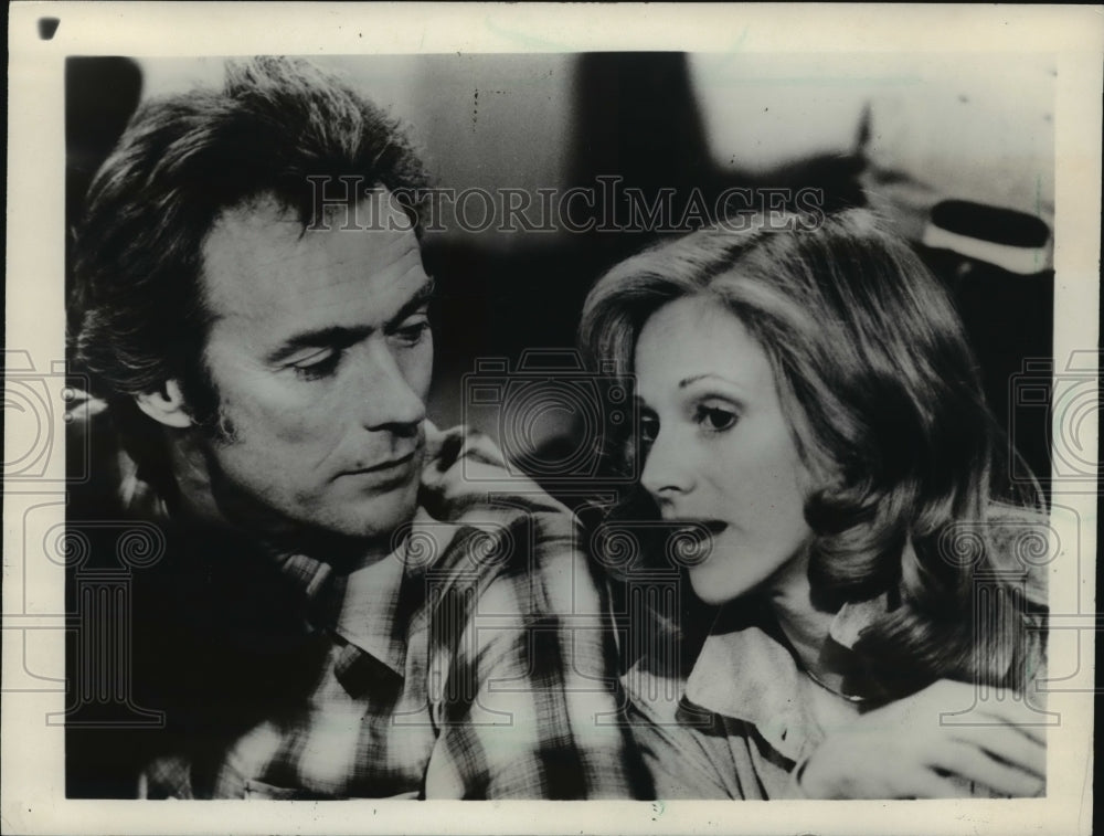 1982 Press Photo Clint Eastwood and Sondra Locke in &quot;Every Which Way But Loose&#39; - Historic Images