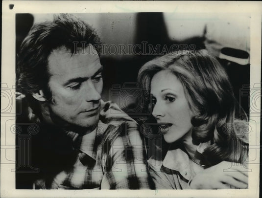 1982 Press Photo Clint Eastwood and Sondra Locke in "Every Which Way But Loose' - Historic Images