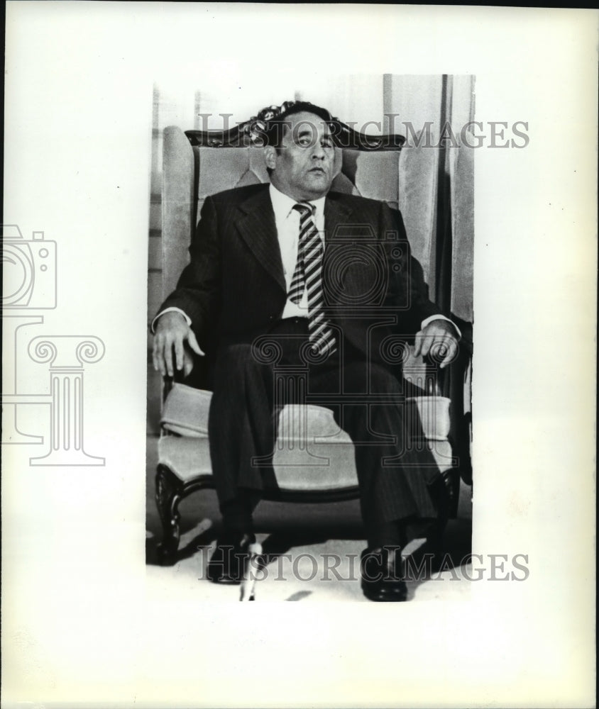 1982 Press Photo El Salvador's President Jose Napoleon Duarts - mja07792 - Historic Images