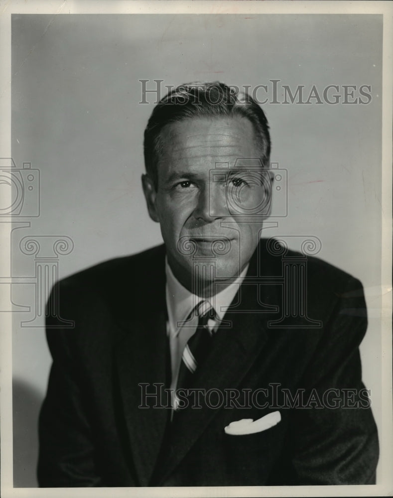 1956 Dan Duryea, hard hitting newspaperman  - Historic Images