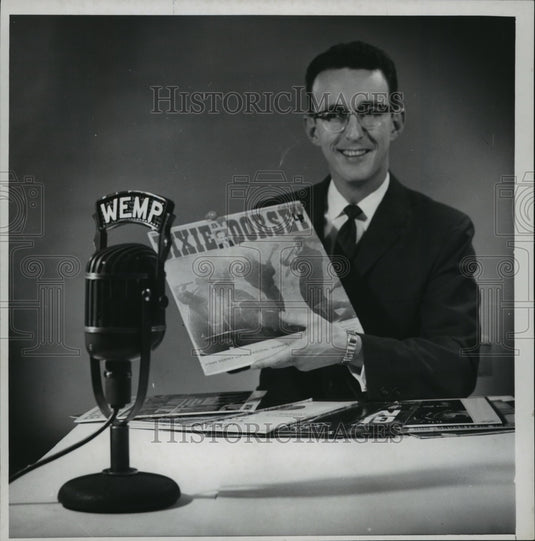 1963 Press Photo Jor Dorsey, Wemp Disc Jockey - mja07802-Historic Images