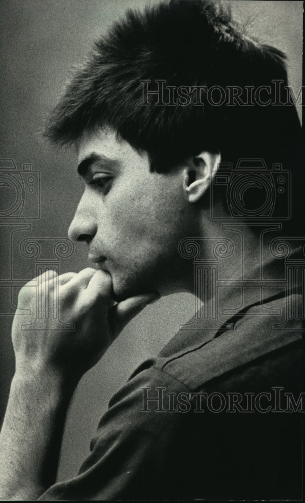 1987 Press Photo Luigi E. Aiello was sentenced to two consecutive life terms-Historic Images