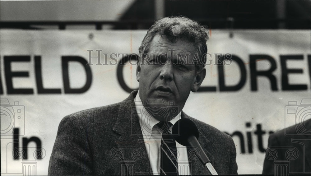 1989 Press Photo William Bennett, Federal Drug - mja08598-Historic Images