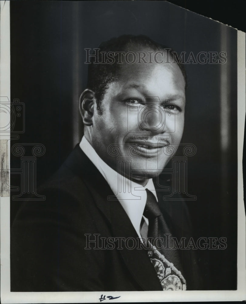 1976 Press Photo Tom Bradley, Mayor of Los Angeles - mja09371 - Historic Images