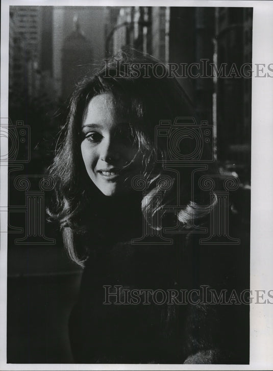 1969 Press Photo Wendy Aungst, Milwaukee model in New York - mja09462-Historic Images