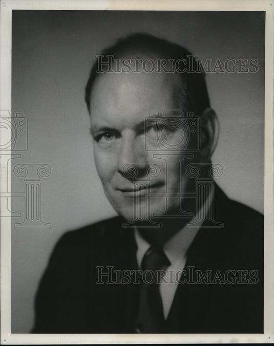 1971 Press Photo Alan S. Boyd, President, Illinois Central Railroad - mja09550 - Historic Images