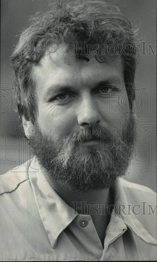 1984 Press Photo Bruce A Beehler, Milwaukee County Zoo Veterinarian - mja09978 - Historic Images