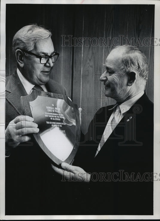 1973 Press Photo Milwaukee Police Chief Harold A. Breier - mja10233 - Historic Images