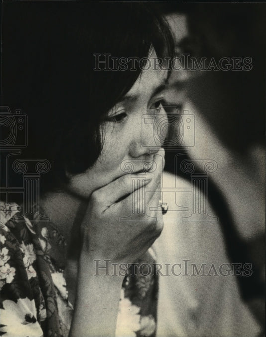 1980 Press Photo Thu Cannon, mother of Michael Cannon - Historic Images