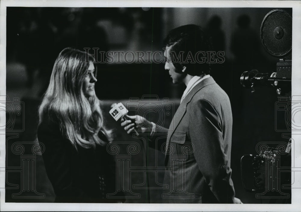 1973 Press Photo Bob Viverito, Newscaster for Channel 12 - mja10604 - Historic Images