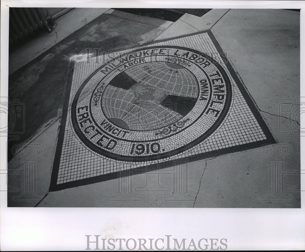1965 Press Photo Milwaukee Labor Temple, Brisbane Hall, Milwaukee - mja11010-Historic Images