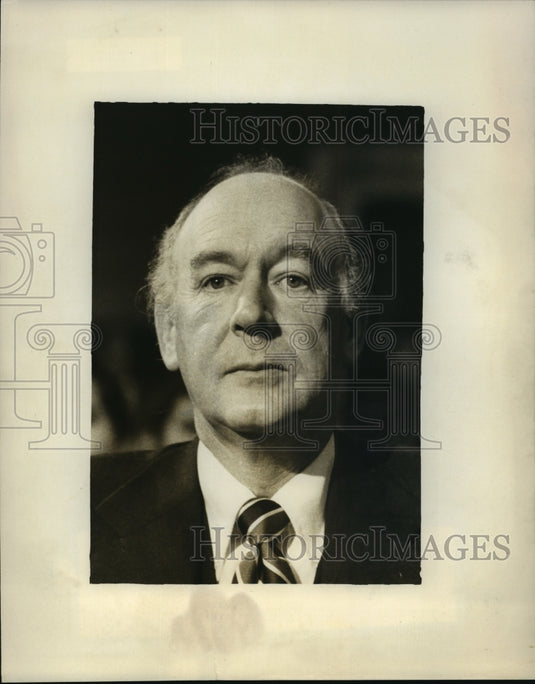 1977 Press Photo Cecil Audrus is Secretary of the Interior in the Administration - Historic Images
