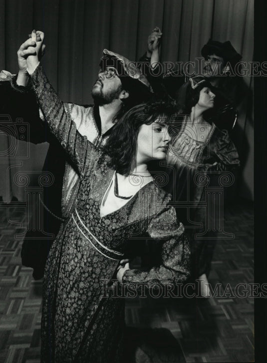 1990 Press Photo David Been, Betsy Burdick, Tricia Thompson and Jeff Whieland-Historic Images