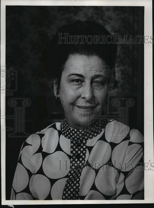 1972 Press Photo Betty Anick, world's longest surviving heart transplant patient-Historic Images