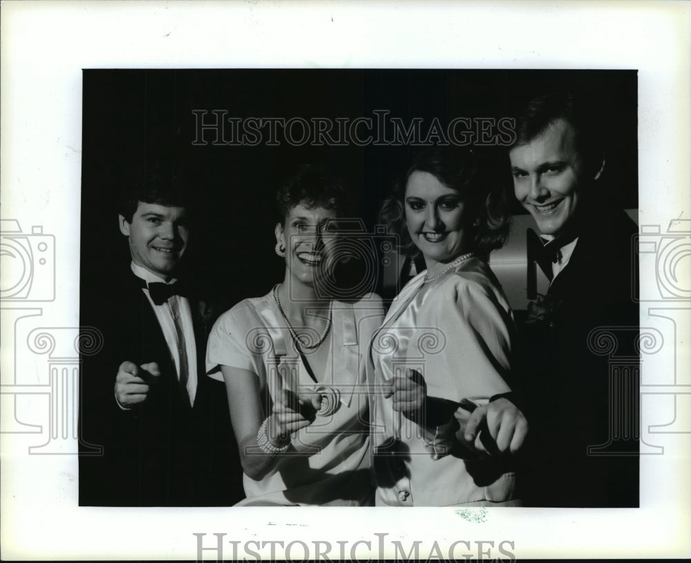 1994 Press Photo The cast of The All Night Strut at the Broadway Baby Dinner The-Historic Images