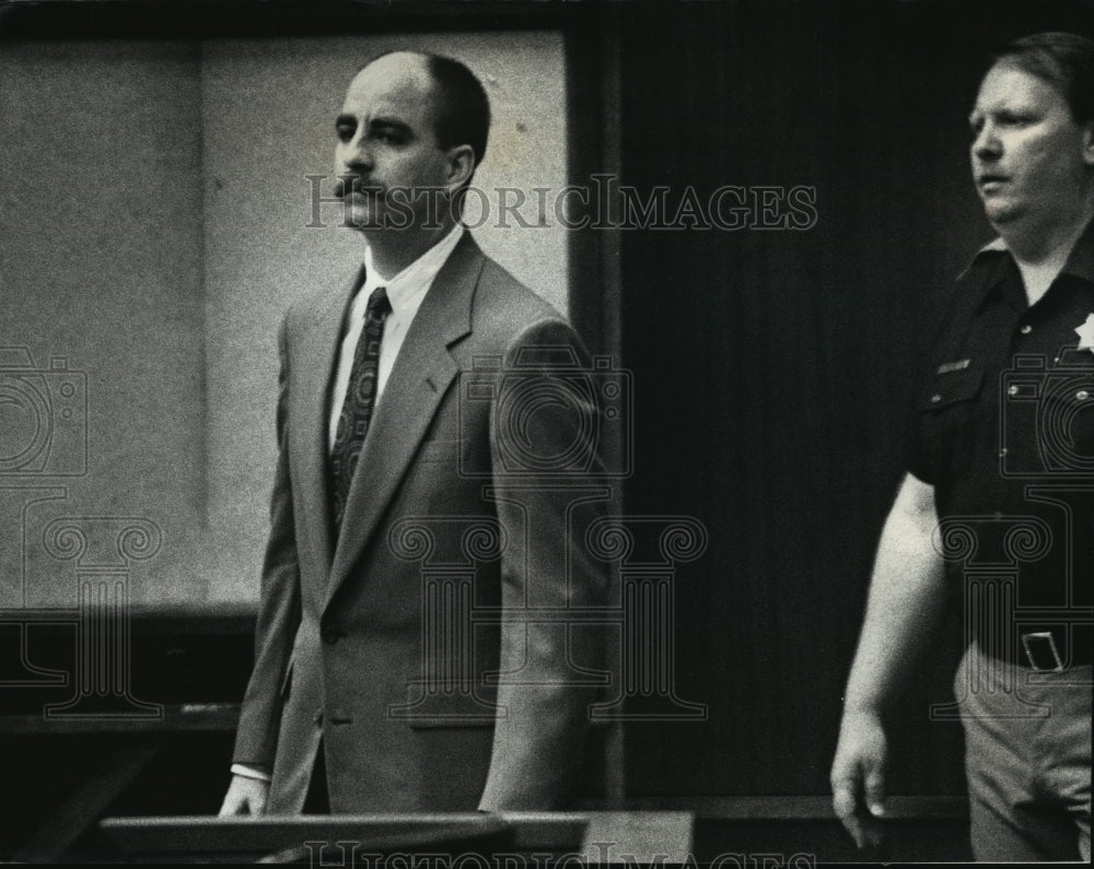 1992 Press Photo Jesse Anderson accused of murdering his wife - mja11644-Historic Images