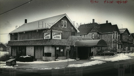 1980 Press Photo Leonardo's Restaurant, 1601 N Jackson St - mja11679-Historic Images