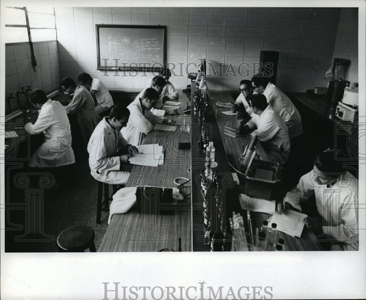 1972 Press Photo The Andres Bello Catholic University in Caraca, Venezuela-Historic Images
