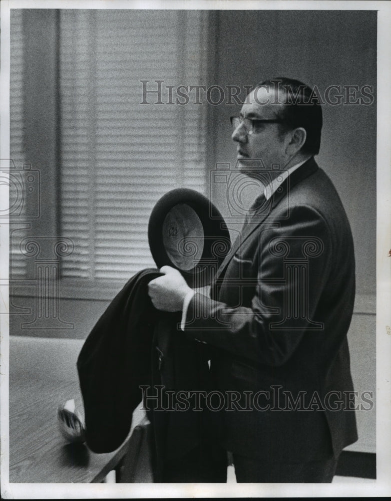 1969 Press Photo Peter F Balistrieri summoned by court for charge of loitering - Historic Images