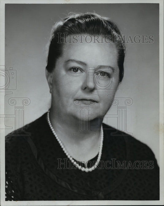 1962 Press Photo Mrs Bernhard Clubs, New President Milwaukee Woman's Club - Historic Images