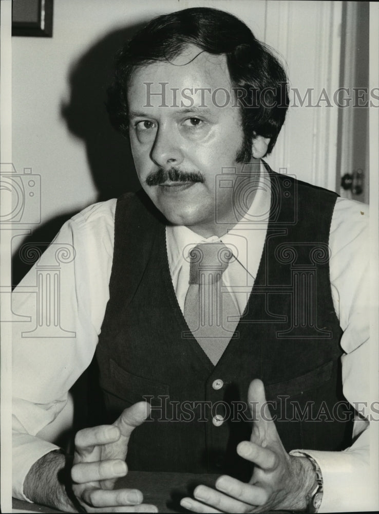 1978 Press Photo Emilio Viano, specializes in a neglected of crime: victimology-Historic Images