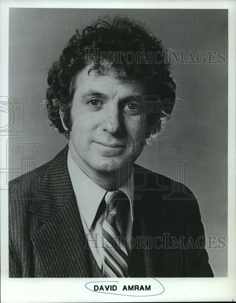 Press Photo David Amram, conductor - mja12460 - Historic Images