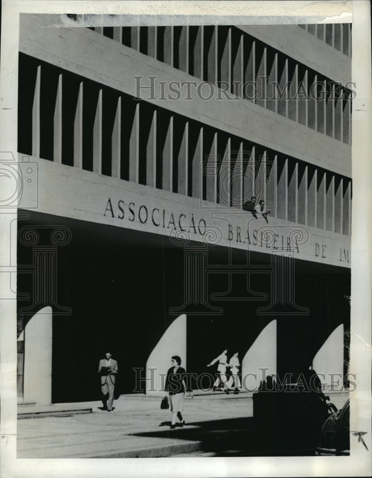 1943 Press Photo One of the buildings at Brazil - mja12516 - Historic Images
