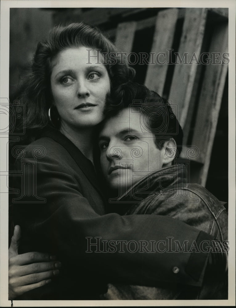 1989 Press Photo Jo Anderson & Dale Midkiff in Dream Street - mja12692-Historic Images