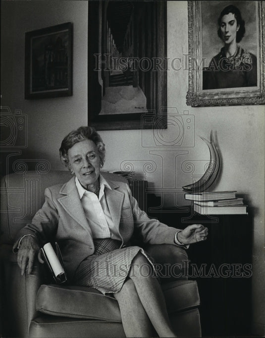 1981 Press Photo Marjoria Bitker always wanted to be a writer - mja12792 - Historic Images