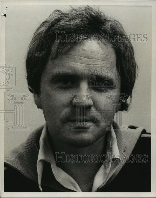 1979 Press Photo Cartoonist Kenny Waghorn - mja13464 - Historic Images