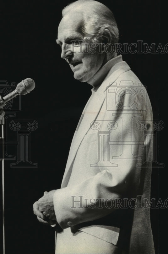 1980 Press Photo Fred Waring at the PAC - mja13505 - Historic Images