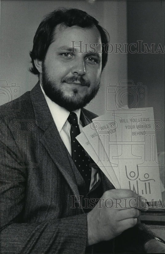 1984 Press Photo Ray Walters operates U Will It - mja13520 - Historic Images
