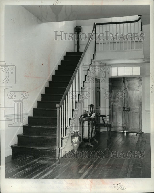 1959 Press Photo George Washington's mother's birthplace house in 1709 - Historic Images