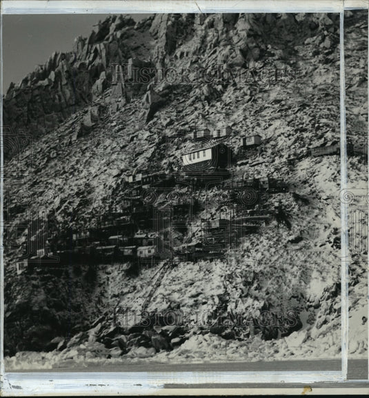 1939 Press Photo The cliff village of the King Islanders of the Bering sea-Historic Images