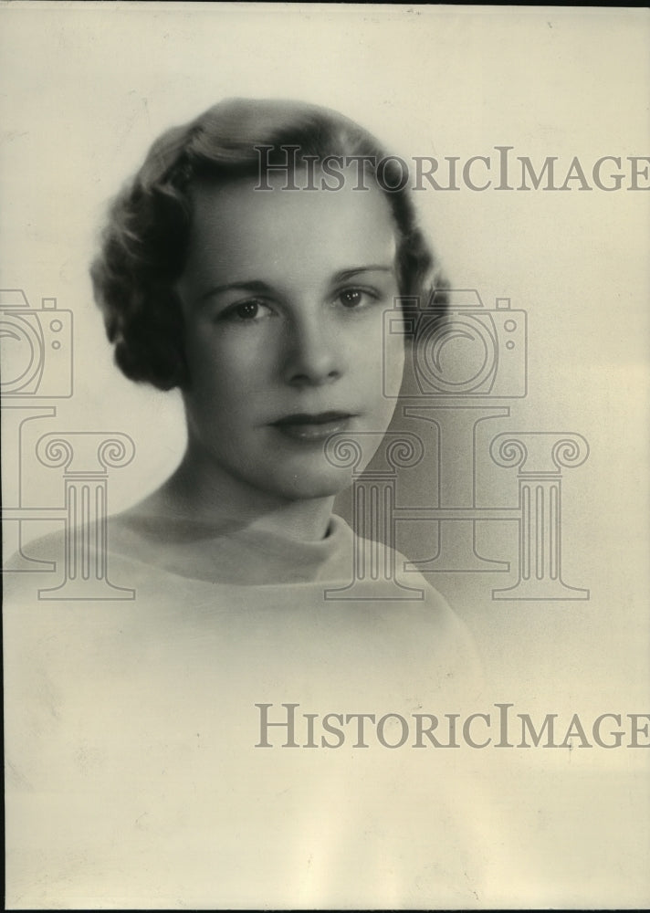 1936 Press Photo Miss Mary Prinz, daughter of Mr. and Mrs. Carl Prinz - Historic Images