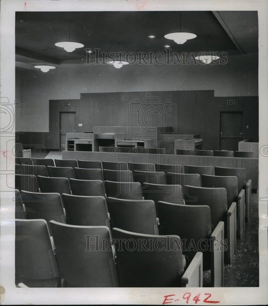 1956 Press Photo New Rock County Court House at Janesville - mja14473 - Historic Images