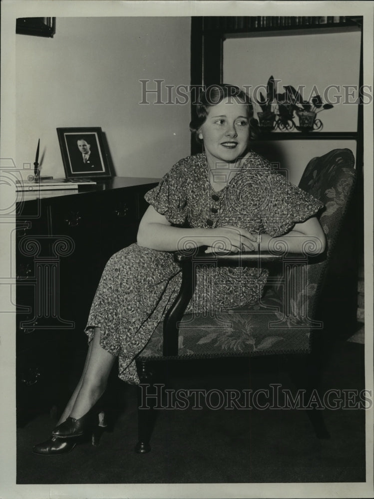 1934 Press Photo Mrs Ralph Kuehi - mja14684 - Historic Images