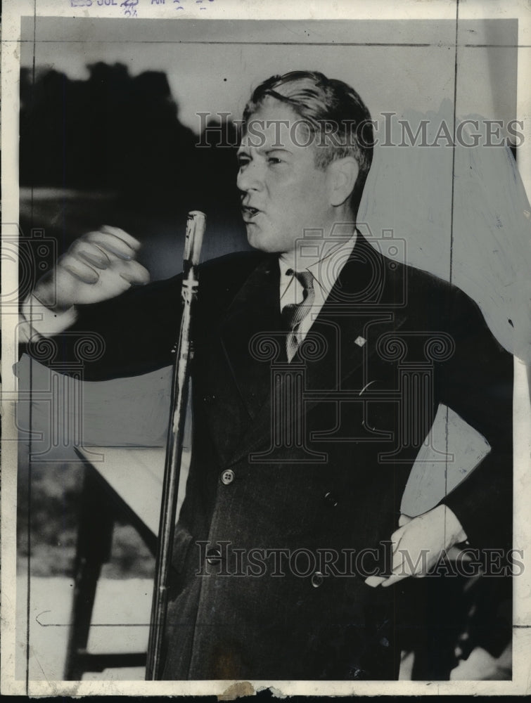 1939 Press Photo Gov. Philip La Follette of Wisconsin - mja14715 - Historic Images