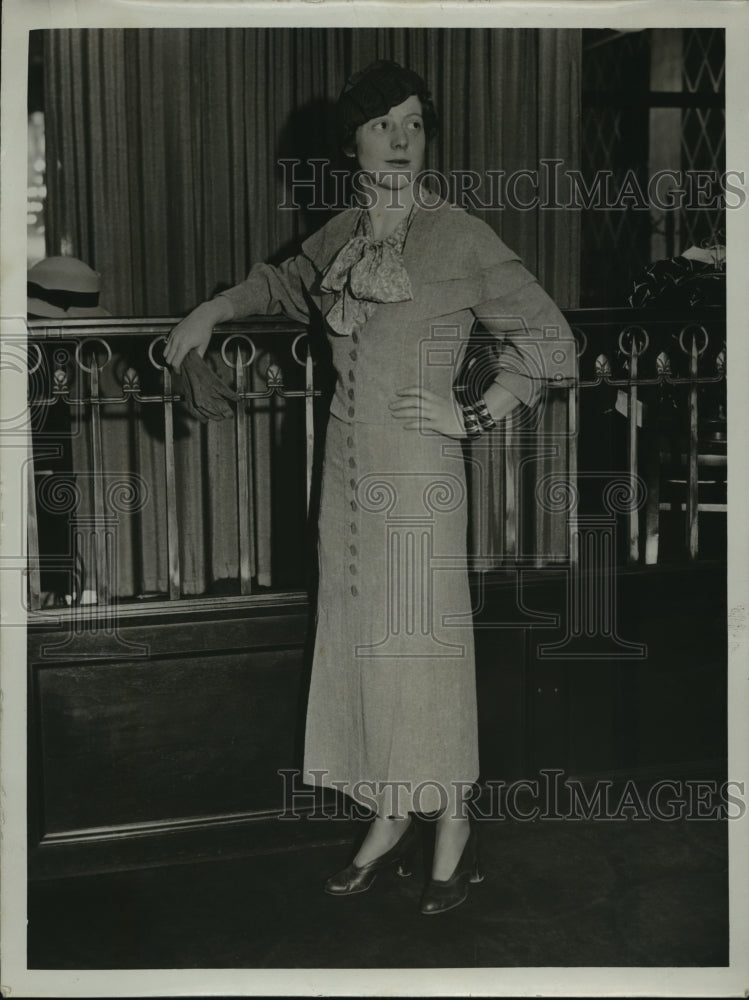 1933 Press Photo Betty Wynn Rugee - mja14899 - Historic Images